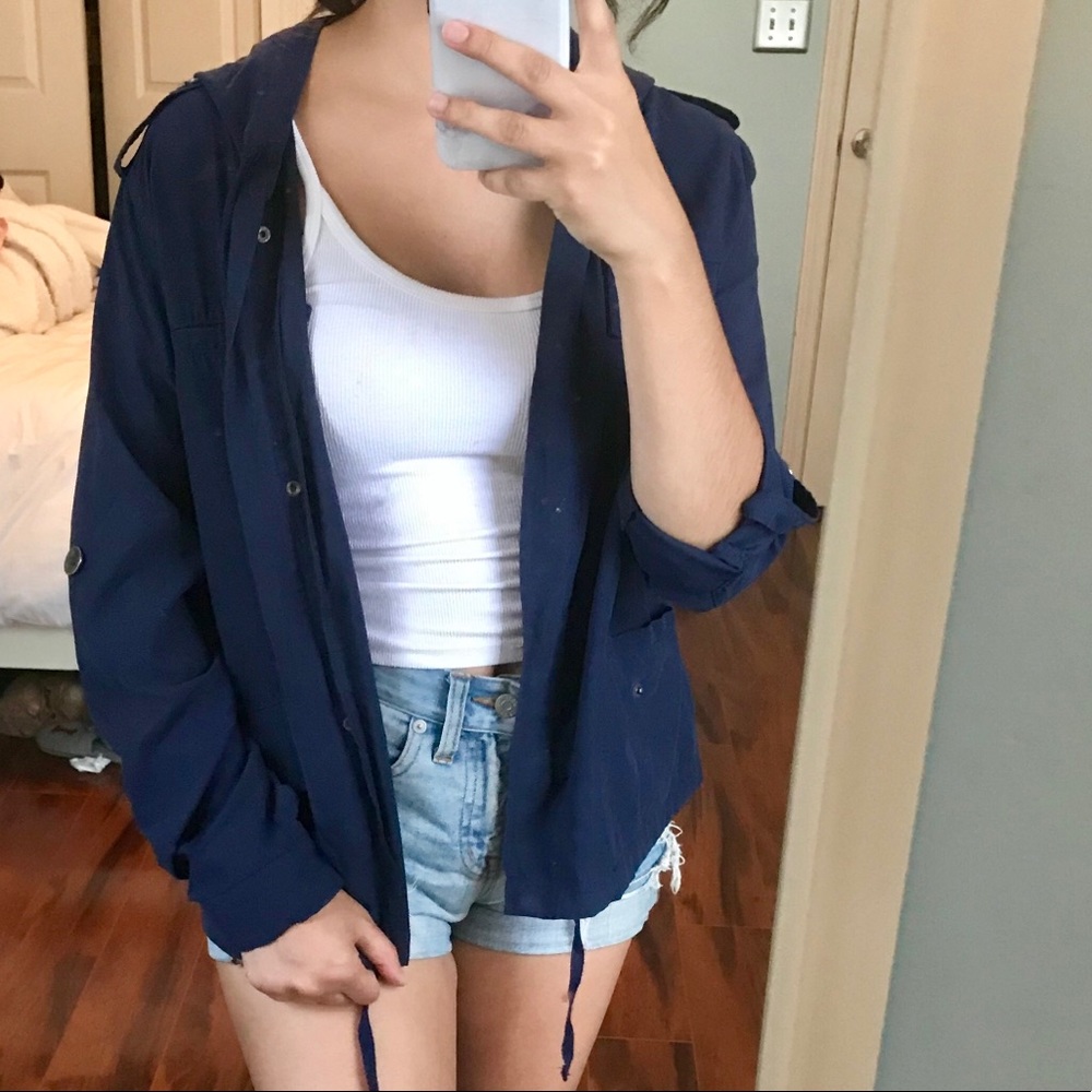 Navy F21 Jacket!